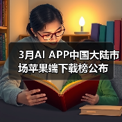 3月AI APP中国大陆市场苹果端下载榜公布（图4）