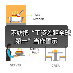 不妨把“工资差距全球第一”当作警示（图2）