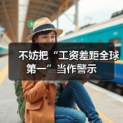不妨把“工资差距全球第一”当作警示（图1）