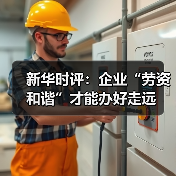 新华时评：企业“劳资和谐”才能办好走远（图1）