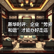 新华时评：企业“劳资和谐”才能办好走远（图3）