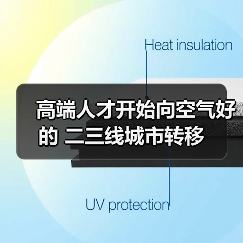 高端人才开始向空气好的 二三线城市转移（图1）