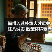 福州入选外籍人才最关注八城市 政策环境受青睐（图2）