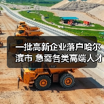 一批高新企业落户哈尔滨市 急需各类高端人才（图1）