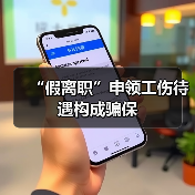 “假离职”申领工伤待遇构成骗保（图3）