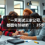 “一天面试三家公司，都因年龄被拒”：35岁就业歧视何时休？（图2）