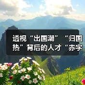 透视“出国潮”“归国热”背后的人才“赤字”（图1）