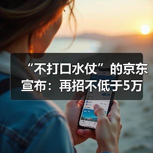 “不打口水仗”的京东宣布：再招不低于5万名全职外卖员，足额缴纳五险一金（图1）
