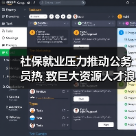社保就业压力推动公务员热 致巨大资源人才浪费（图1）