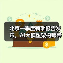 北京一季度薪酬报告发布，AI大模型架构师等月薪中位值超4万（图1）