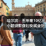 哈尔滨：五年来10亿元小额贷款促妇女就业创业（图1）