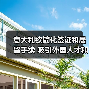 意大利欲简化签证和居留手续 吸引外国人才和投资者（图4）