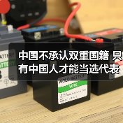 中国不承认双重国籍 只有中国人才能当选代表（图3）