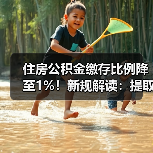 住房公积金缴存比例降至1%！新规解读：提取贷款政策全面变化（图3）