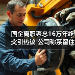 国企离职老总16万年终奖引热议 公司称系留住人才（图2）