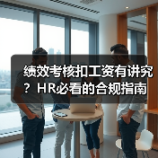 绩效考核扣工资有讲究？HR必看的合规指南（图1）