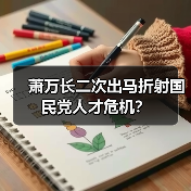萧万长二次出马折射国民党人才危机？（图3）