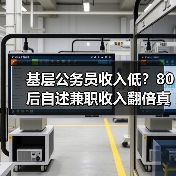 基层公务员收入低？80后自述兼职收入翻倍真相（图4）