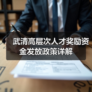 武清高层次人才奖励资金发放政策详解（图2）