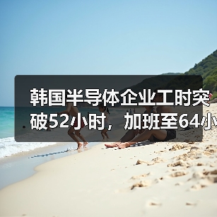 韩国半导体企业工时突破52小时,加班至64小时引争议(图2) 韩国半导体企业工时突破52小时,加班至64小时引争议(图2)