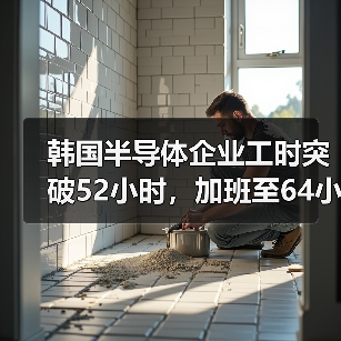 韩国半导体企业工时突破52小时,加班至64小时引争议(图3) 韩国半导体企业工时突破52小时,加班至64小时引争议(图3)
