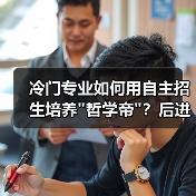 冷门专业如何用自主招生培养 冷门专业如何用自主招生培养