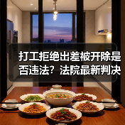 打工拒绝出差被开除是否违法？法院最新判决（图4）