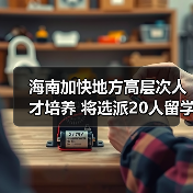 海南加快地方高层次人才培养 将选派20人留学深造(图3) 海南加快地方高层次人才培养 将选派20人留学深造(图3)