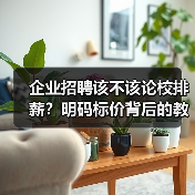 企业招聘该不该论校排薪？明码标价背后的教育价值（图2）