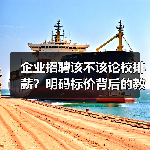 企业招聘该不该论校排薪？明码标价背后的教育价值（图1）