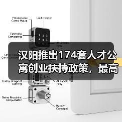汉阳推出174套人才公寓创业扶持政策，最高奖励100万（图1）