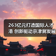 263亿元打造国际人才港 创新驱动京津冀发展(图1) 263亿元打造国际人才港 创新驱动京津冀发展(图1)