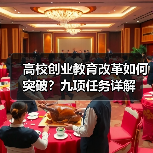 高校创业教育改革如何突破？九项任务详解（图3）