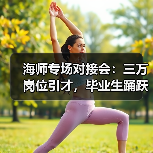 海师专场对接会：三万岗位引才，毕业生踊跃参与（图2）