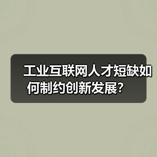 工业互联网人才短缺如何制约创新发展？（图4）