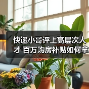 快递小哥评上高层次人才 百万购房补贴如何拿？（图1）