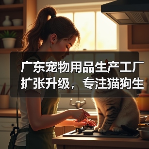 广东宠物用品生产工厂扩张升级，专注猫狗生活用品研发（图1）