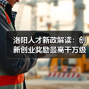 洛阳人才新政解读:创新创业奖励最高千万级(图1) 洛阳人才新政解读:创新创业奖励最高千万级(图1)