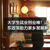 大学生就业创业难?山东政策助力家乡发展新机会(图1) 大学生就业创业难?山东政策助力家乡发展新机会(图1)