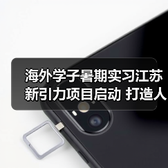 海外学子暑期实习江苏新引力项目启动 打造人才集聚新高地（图3）