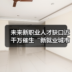 未来新职业人才缺口近千万催生“新就业城市” 数字化技能成关键（图1）