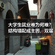 大学生就业难为何难?结构错配成主因,双届叠加怎么办?(图1) 大学生就业难为何难?结构错配成主因,双届叠加怎么办?(图1)