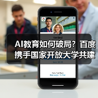 AI教育如何破局？百度携手国家开放大学共建学院加速人才培育（图2）