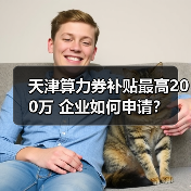 天津算力券补贴最高200万 企业如何申请？（图3）