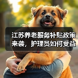 江苏养老服务补贴政策来袭，护理员如何受益？（图1）