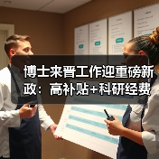 博士来晋工作迎重磅新政：高补贴+科研经费，引才力度加大（图2）