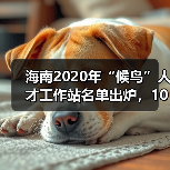 海南2020年“候鸟”人才工作站名单出炉,10家站点入选(图1) 海南2020年“候鸟”人才工作站名单出炉,10家站点入选(图1)
