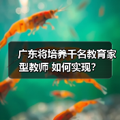 广东将培养千名教育家型教师 如何实现?(图2) 广东将培养千名教育家型教师 如何实现?(图2)