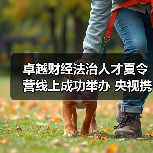 卓越财经法治人才夏令营线上成功举办 央视携手选拔优秀学子（图1）