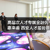 高层次人才专属金融优惠来袭 西安人才服务银行一站式服务（图1）